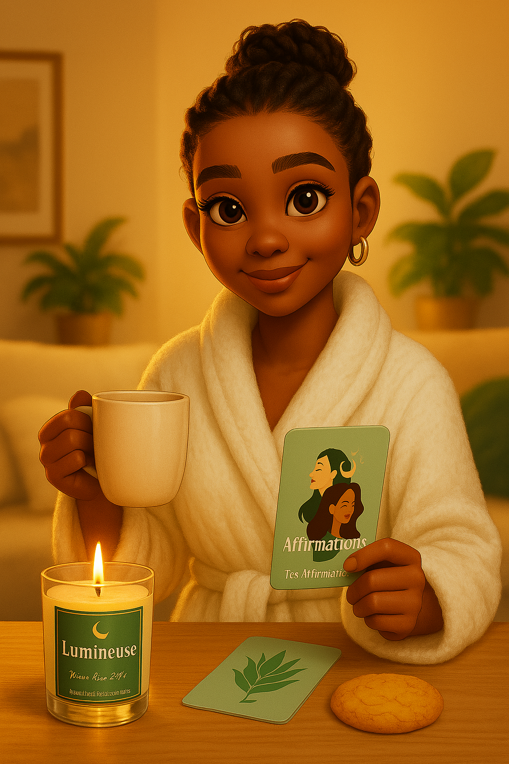 Cartes d’affirmations positives Woman Rise