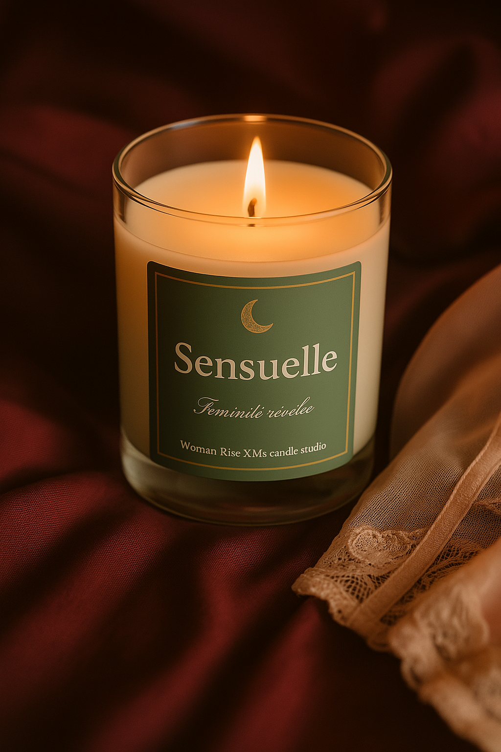 Bougie “Sensuelle” – Collection Féminité Révélé