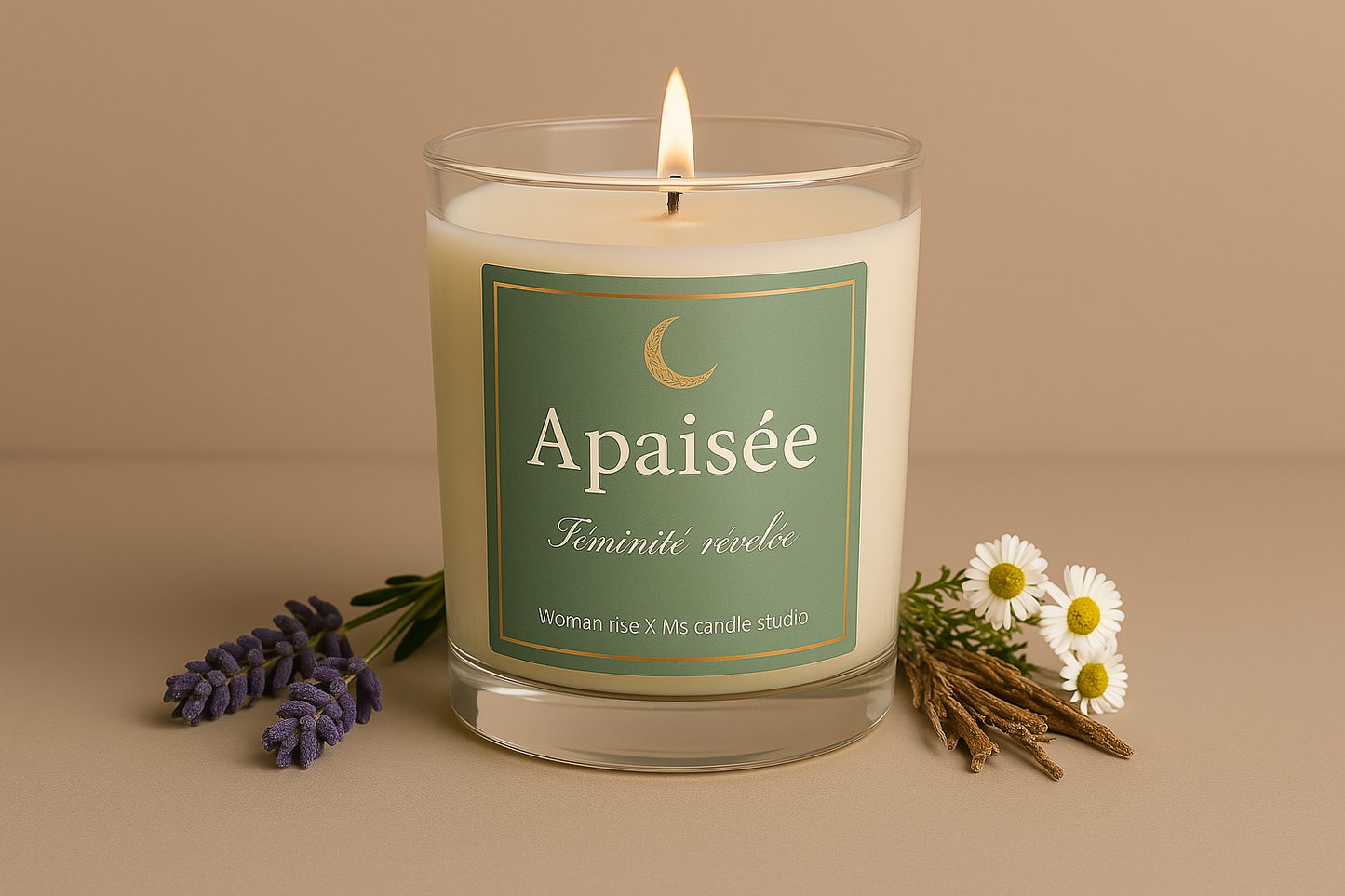 Bougie « Apaisée » - Collection Féminité révélée