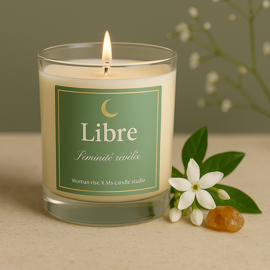 Bougie « Libre » - Collection Féminité révélée