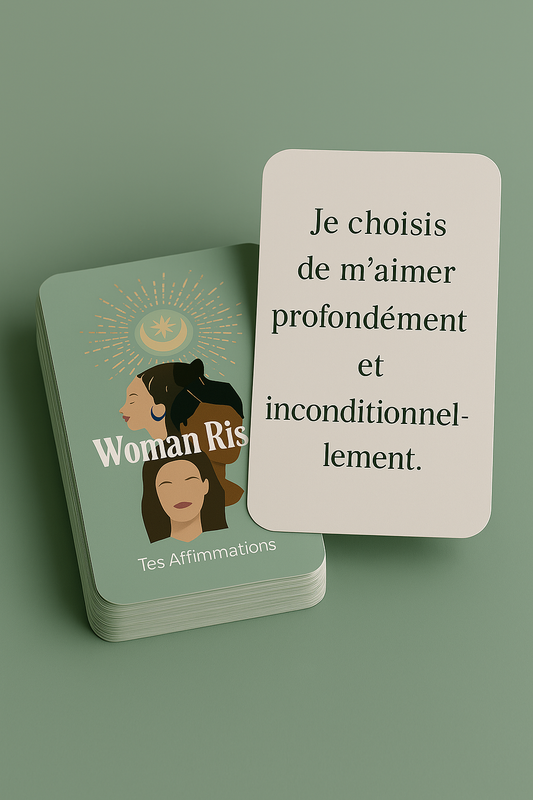 Cartes d’affirmations positives Woman Rise