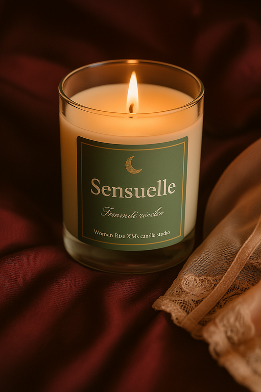 Bougie “Sensuelle” – Collection Féminité Révélé