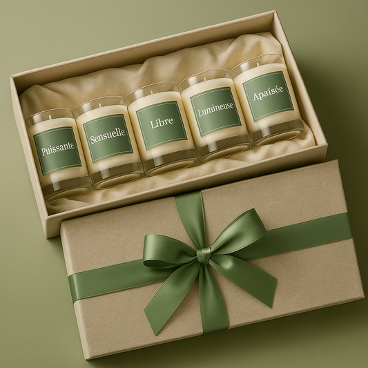 Coffret Féminité Révélée - Les 5 bougies de la collection